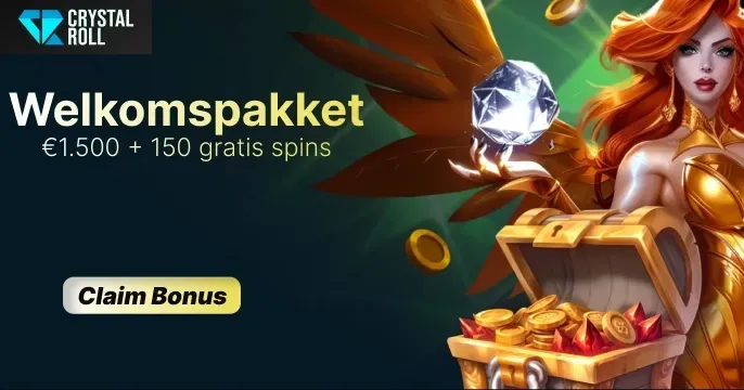 Crystal Roll casino welkompakket
